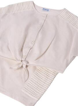 Ensemble Mayoral Short poches beige pour fille