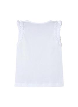 Maillot Mayoral blanc  pour fille