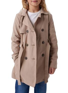 GabardineName It Madelin Trench beige pour fille