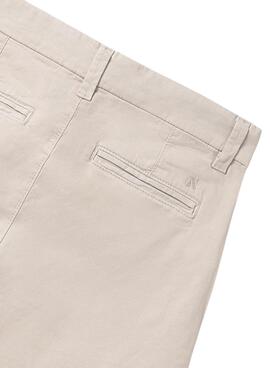 Bermuda Mayoral basique beige pour garçon en chinois.