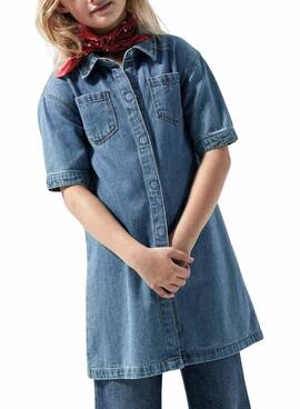  Dress  Name It Jannet en denim bleu pour fille
