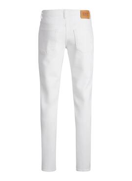 Pantalon Jack and Jones Glenn Original blanc enfant.