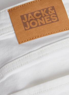 Pantalon Jack and Jones Glenn Original blanc enfant.
