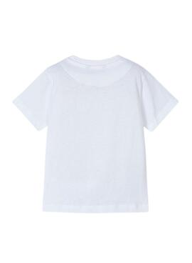 T-shirt Mayoral Lenticular blanc pour garçon