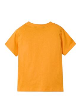   Ensemble de 2 t-shirts Mayoral Athletics orange pour garçon.