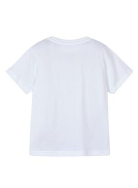 T-shirt Mayoral Wave blanc pour garçon