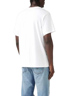 T-shirt Levi's Relaxed blanc pour homme