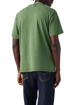 T-shirt Levi's Red Tab vert pour homme