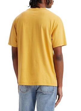T-shirt Levi's Red Tab jaune pour homme