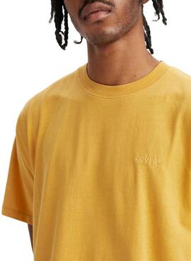 T-shirt Levi's Red Tab jaune pour homme