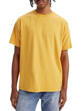 T-shirt Levi's Red Tab jaune pour homme