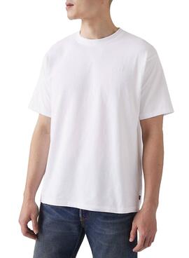T-shirt Levis Red Tab blanc pour homme