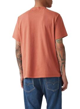 T-shirt Levi's Relaxed corail pour homme