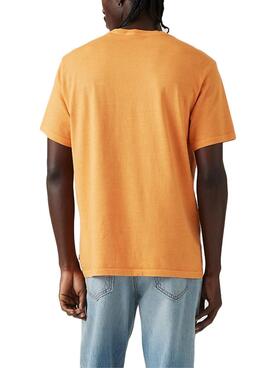 T-shirt Levis Relaxed orange pour homme