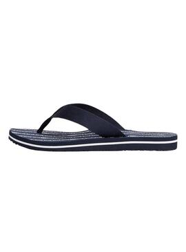 Sandales Tommy Hilfiger Chain bleu marine pour femme