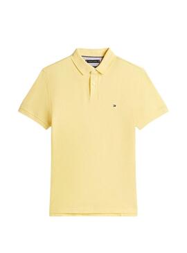 Polo Tommy Hilfiger 1985 jaune pour homme.