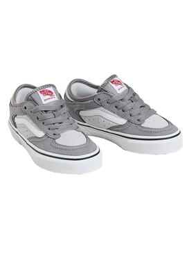 Chaussures Vans Rowley Classic gris pour garçon et fille