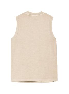 T-shirt Carhartt Nelson beige pour femme