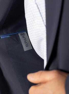 El Pulpo Hommes Blazer ultraléger bleu marine