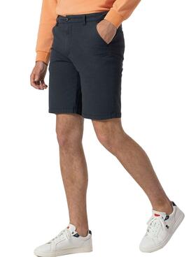 Les Bermudes El Pulpo chinois bleu marine pour homme