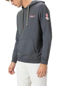 Sweatshirt El Pulpo Logo anthracite pour homme