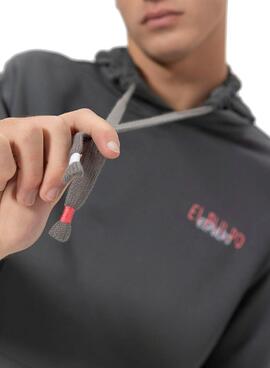 Sweatshirt El Pulpo Logo anthracite pour homme