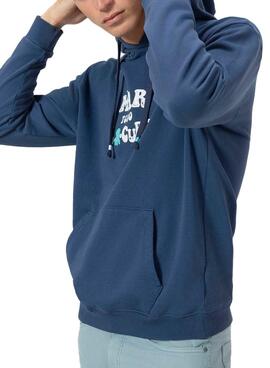 Sweatshirt Le poulpe Le bleu marine homme