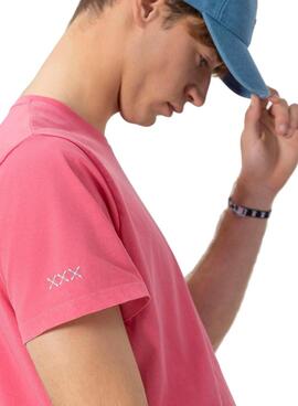 T-shirt El Pulpo Gelato rose pour homme