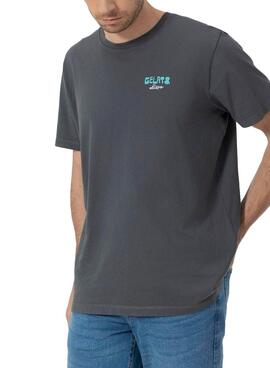 T-shirt Le Poulpe Gelato gris pour homme
