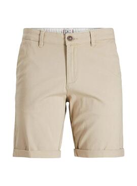 Bermuda Jack and Jones David Chino beige pour enfant