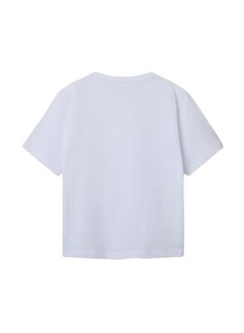 T-shirt Name It Vobbo regular blanc pour garçon