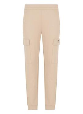 Pantalon Emporio Armani Cargo EA7 beige pour homme