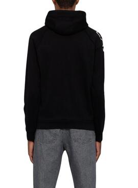 Sweatshirt Emporio Armani EA7 Logo noir pour homme