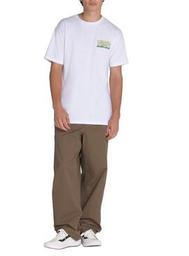 Maillot Vans Shop Front blanc pour homme