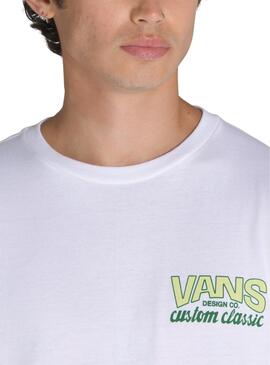 Maillot Vans Shop Front blanc pour homme
