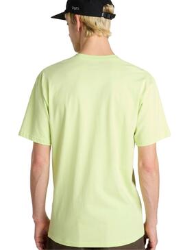 Chemise Vans Times Up verte pour homme