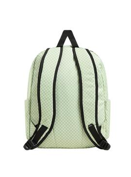 Sac à dos Vans Old Skool Check vert pour femme et homme