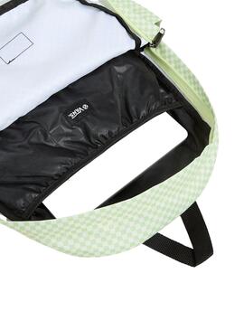 Sac à dos Vans Old Skool Check vert pour femme et homme