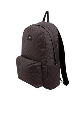 Sac à dos Vans Old Skool Check marron pour femme et homme