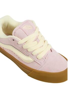 Sneakers Vans Knu Skool rose pour femme