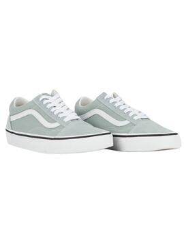 Chaussures Vans Old Skool turquoise pour femme