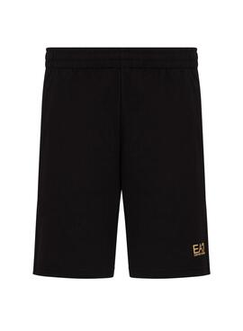 Emporio Armani EA7 Core Identity noir des Bermudes pour homme