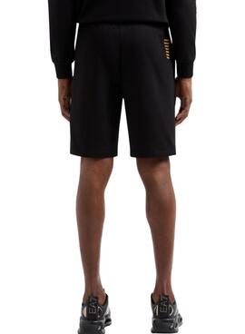 Emporio Armani EA7 Core Identity noir des Bermudes pour homme