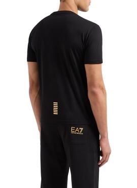 Maillot Emporio Armani EA7 Core Identity noir pour homme