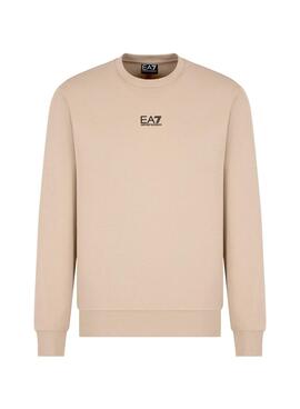 Sweatshirt Emporio Armani EA7 Core Identity toastée pour homme