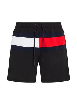 Maillot de bain Tommy Hilfiger Drawsting noir pour homme