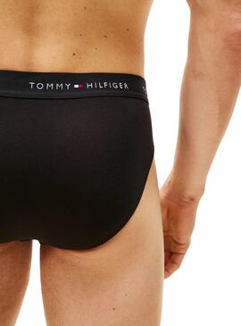 Slip basique noir pour homme Tommy Hilfiger.