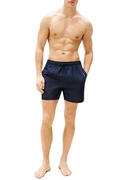 Maillot de bain Tommy Hilfiger Medium Drawsting bleu marine pour homme