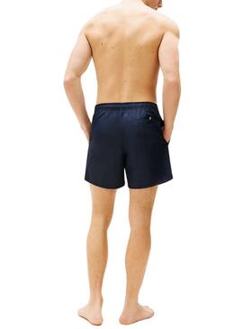 Maillot de bain Tommy Hilfiger Medium Drawsting bleu marine pour homme