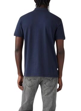 Polo Levi's Housemark marine pour homme